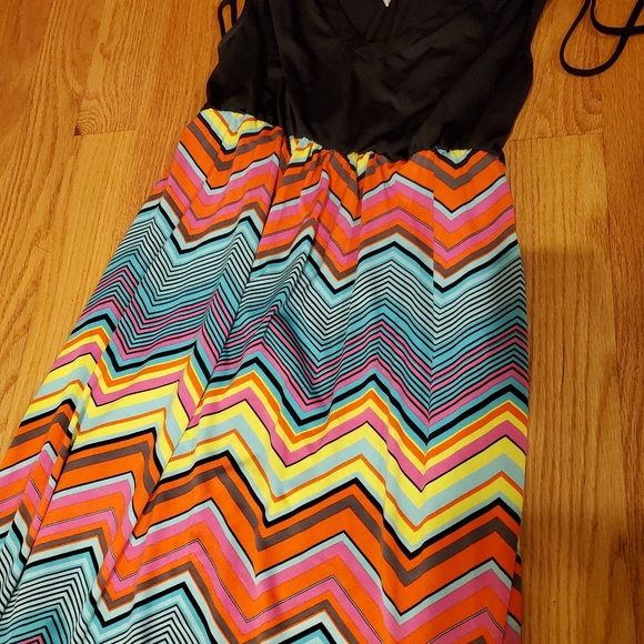 Maternity Long Maxi Dress - Picture 2 of 3